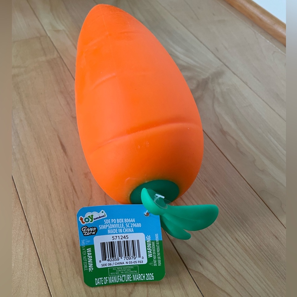 Sunny Days  Squeezy Carrot New